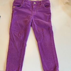 Hartstrings  3T  purple corduroy pants